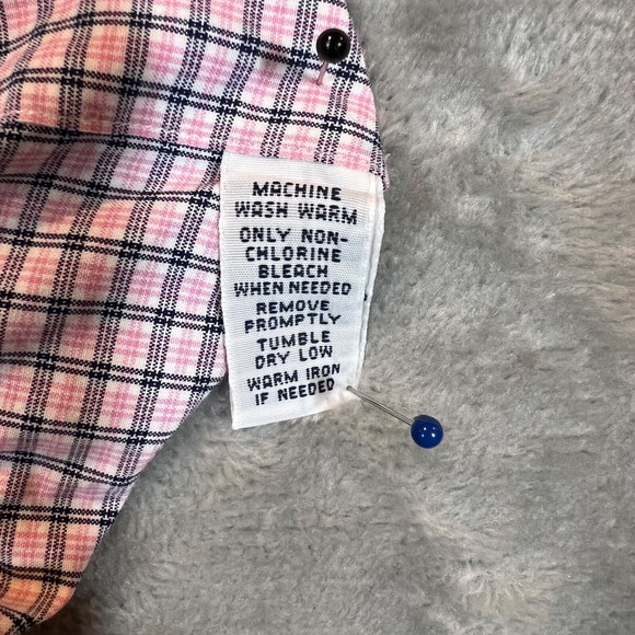 Ralph Lauren Shirt Mens Size 15-32 Purple Striped Long Sleeve Button‎ Up - Picture 7 of 12